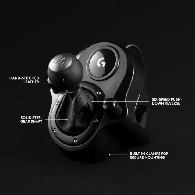 Câmbio Logitech G Driving Force - Compatível com Volantes Logitech G923, G29 e G920  - Foto 4