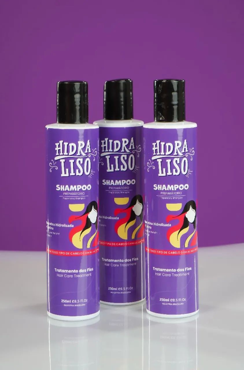 Shampoo Hidra Liso - Tratamento dos Fios