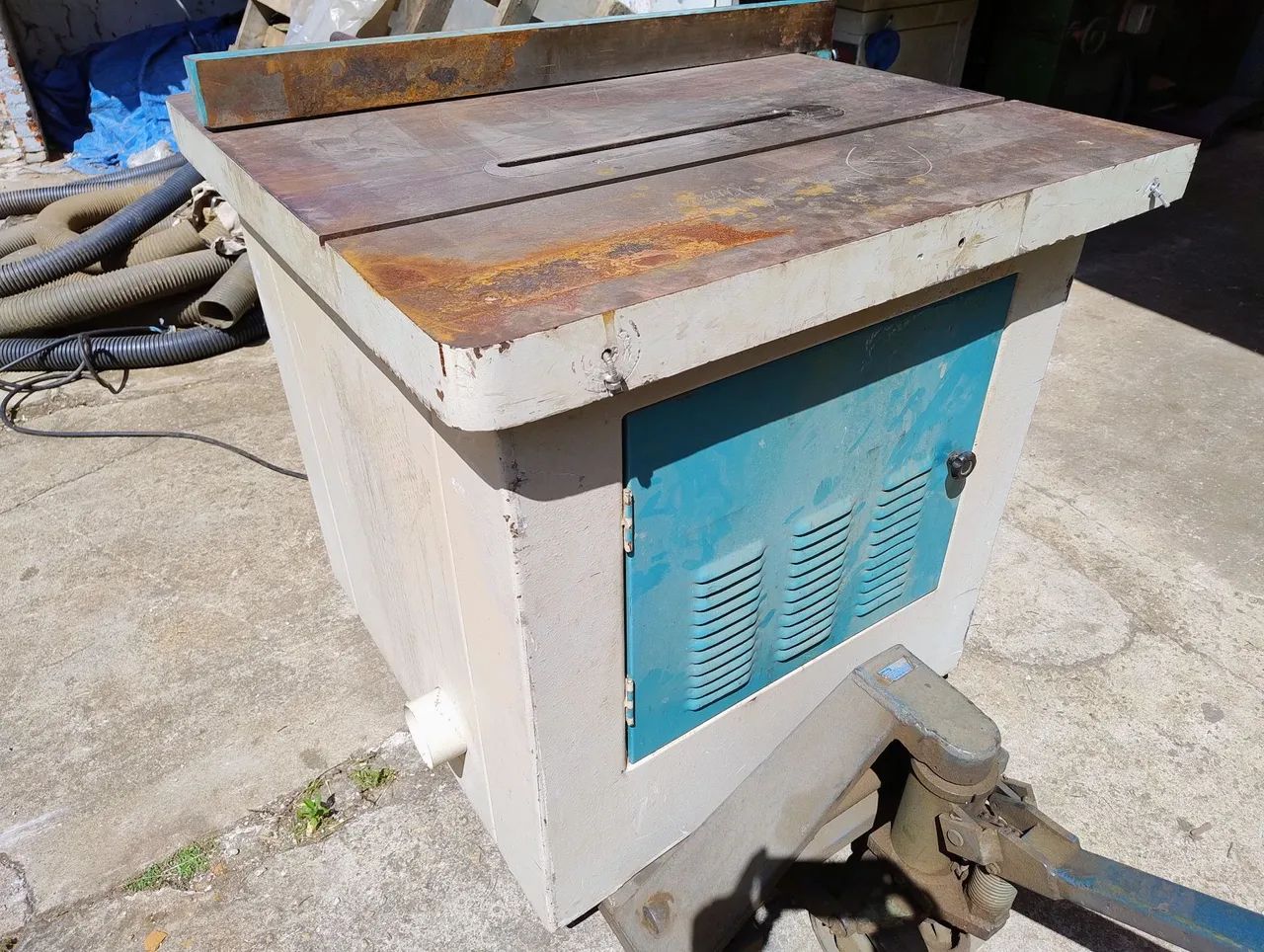 Serra circular Baldan 1x1 45 graus avanço invicta máquinas para marcenaria LEIA O ANÚNCIO  - Foto 3