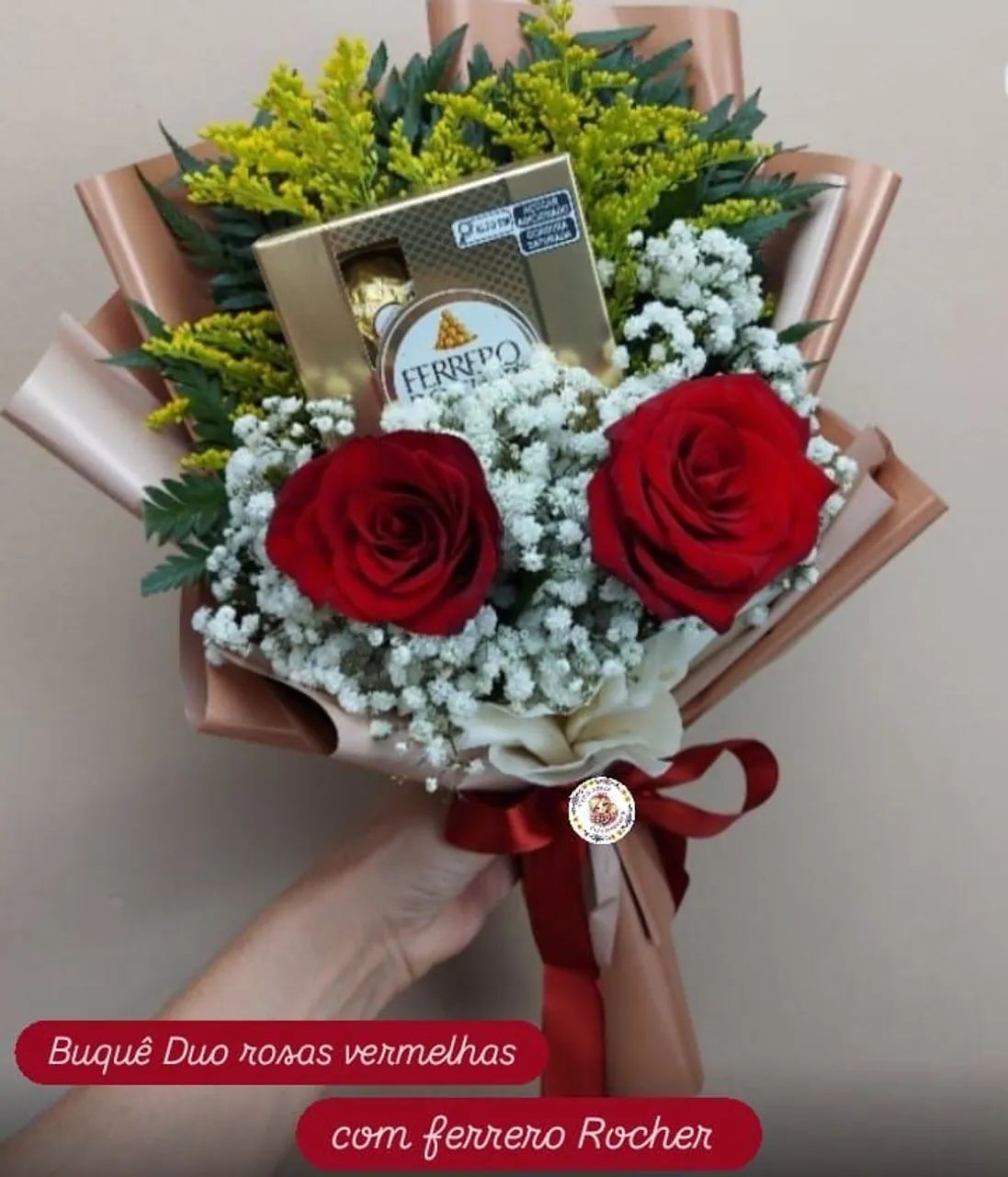 COMBO FLORES E CHOCOLATE  - Foto 3