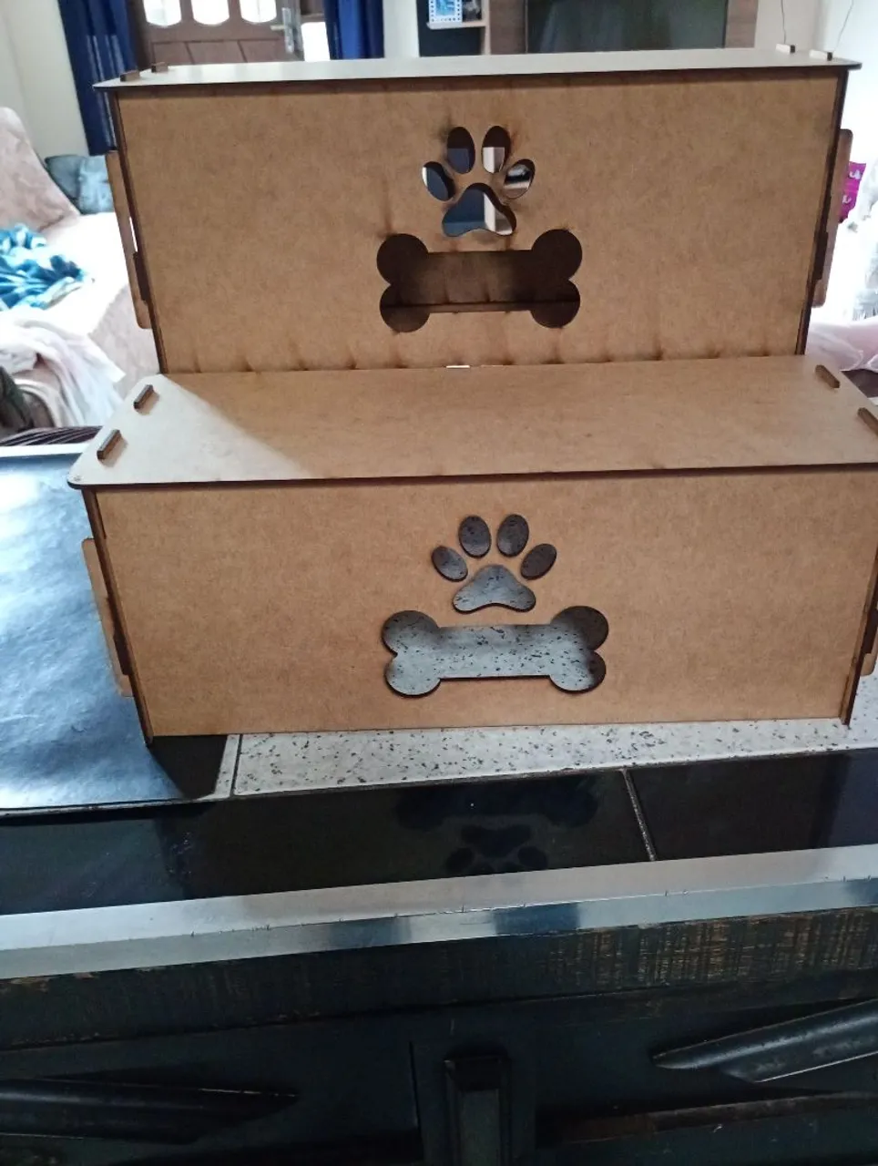 Escada para pets em MDF