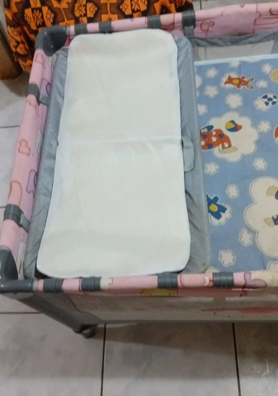 Berço Móvel Voyage + Colchão Ortobom Baby Physical (usados por apenas 2 meses)<br> - Foto 5