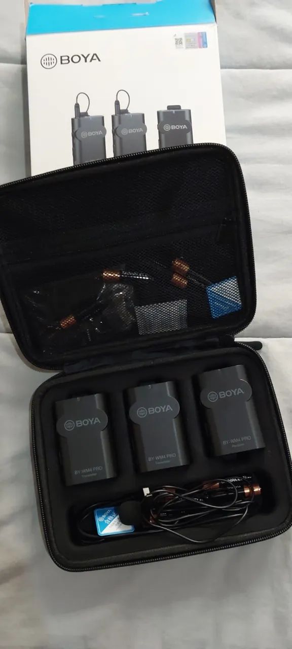 Microfone Lapela Boya By-wm4 Pro K2 - Foto 3