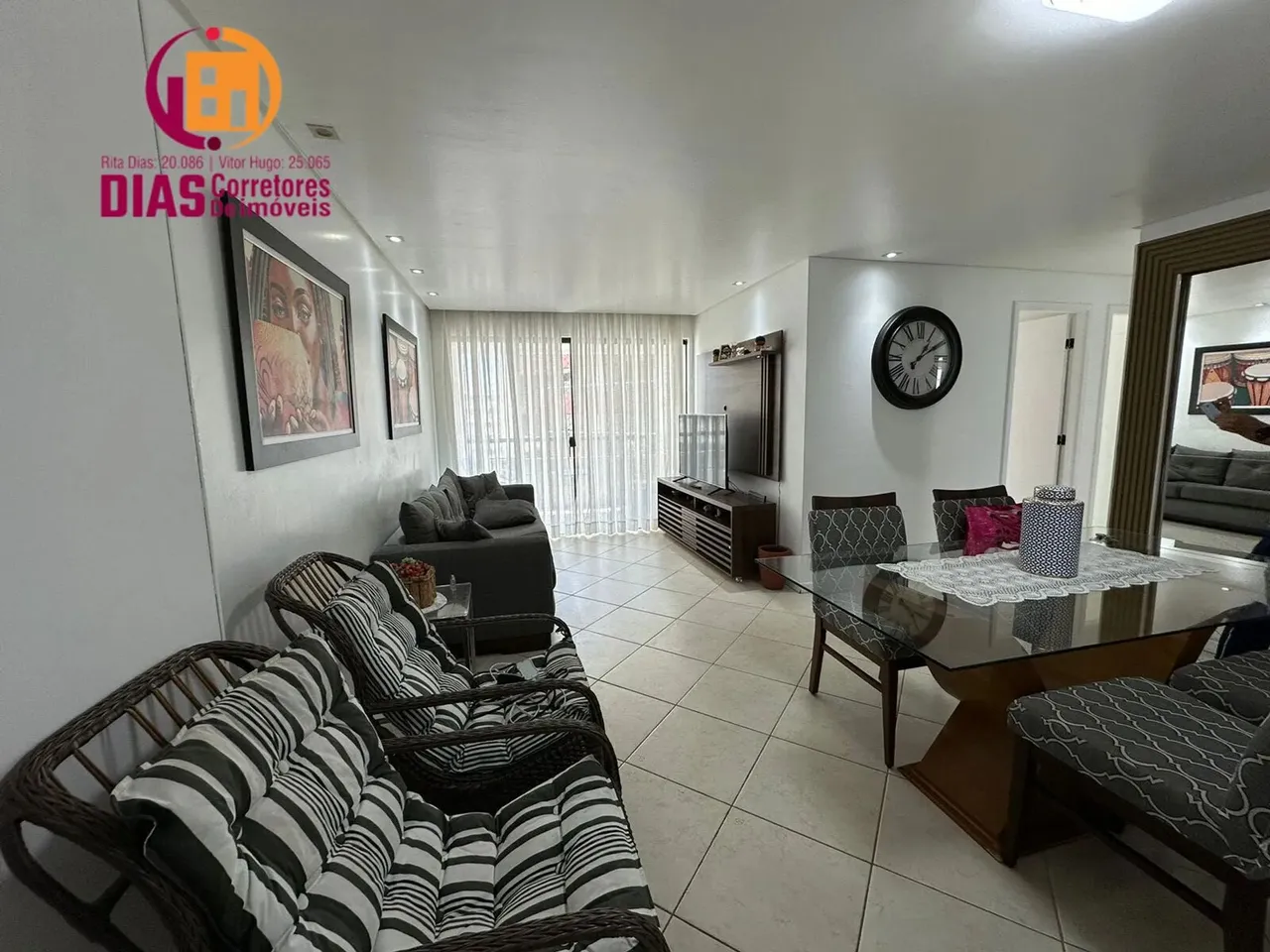 Alugo em Oportunidade apartamento mobiliado com 197m2 com 4/4 em condomínio infraestrutura