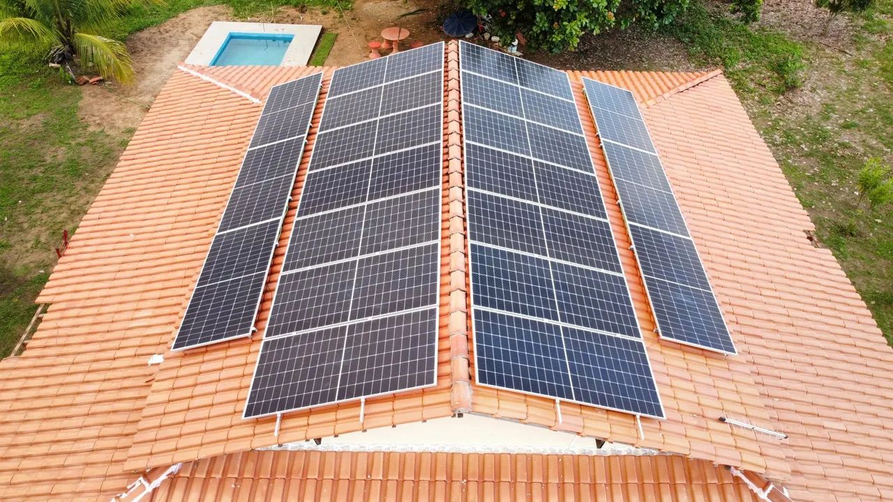 Painéis Solares para Telhado
