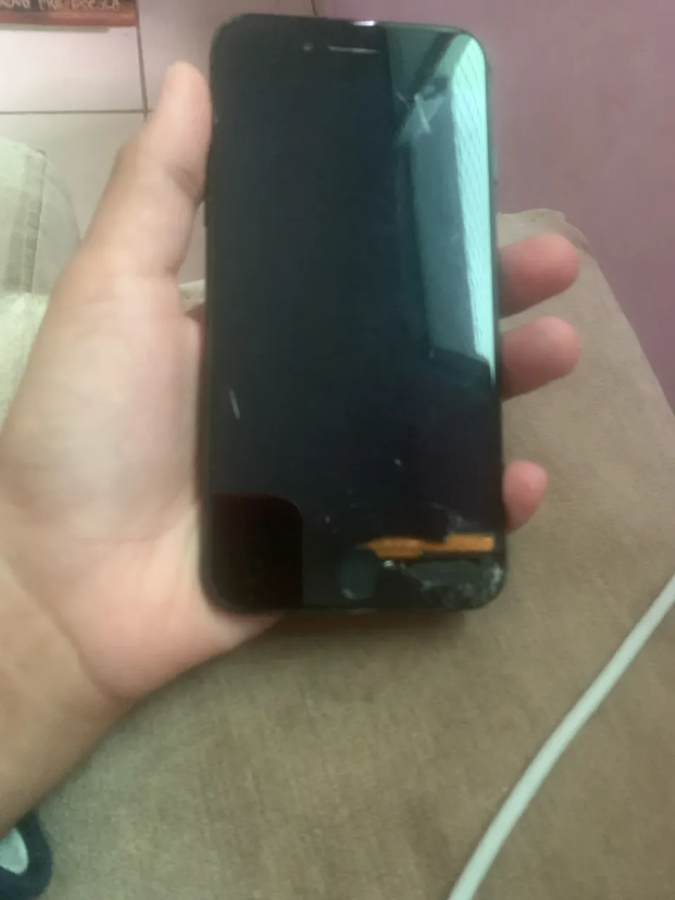 Tela e Botão Home iPhone Danificados - Peças