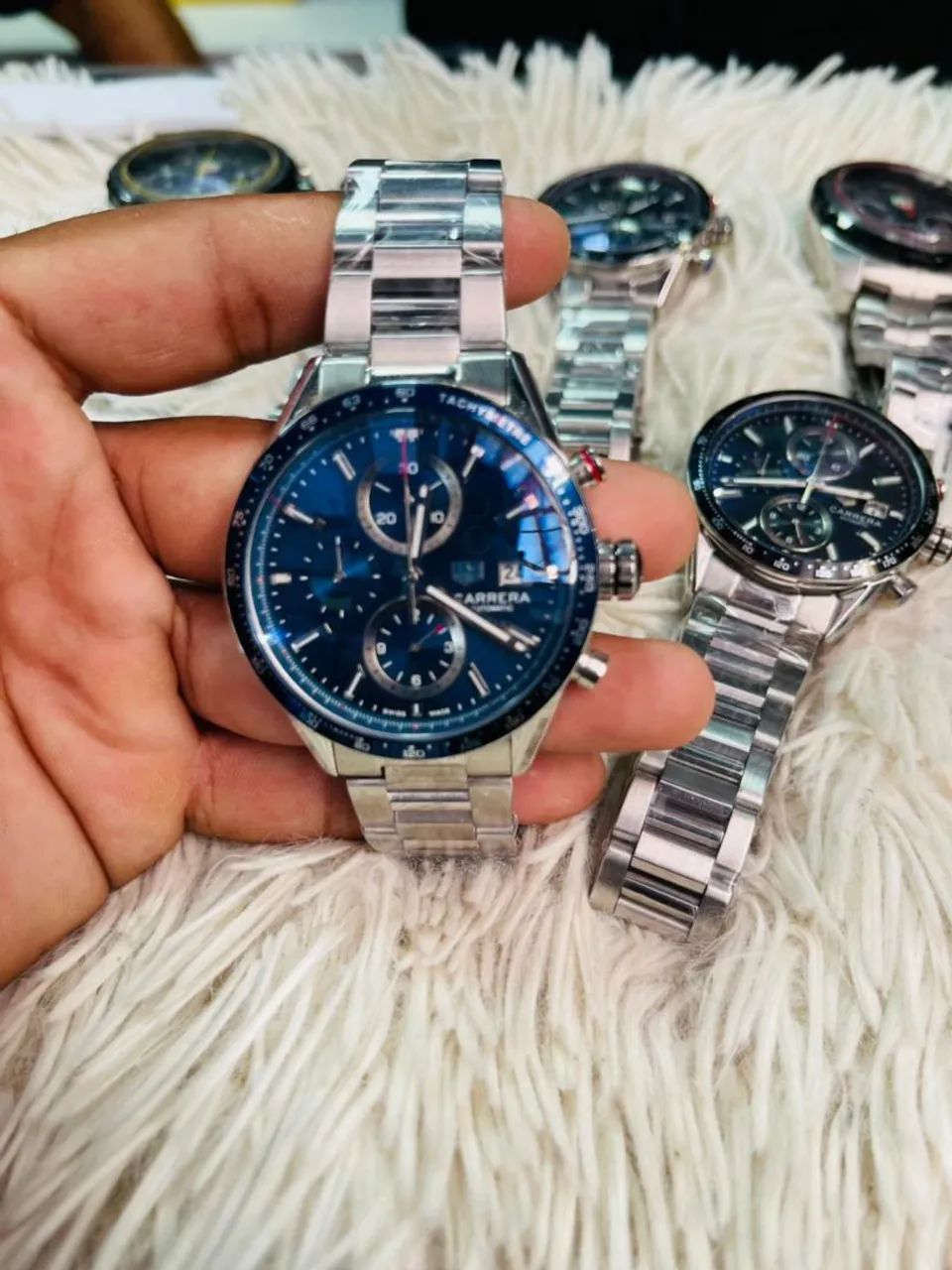 Relógio Tag Heuer Linha Premium AAA+ Todo funcional  - Foto 5