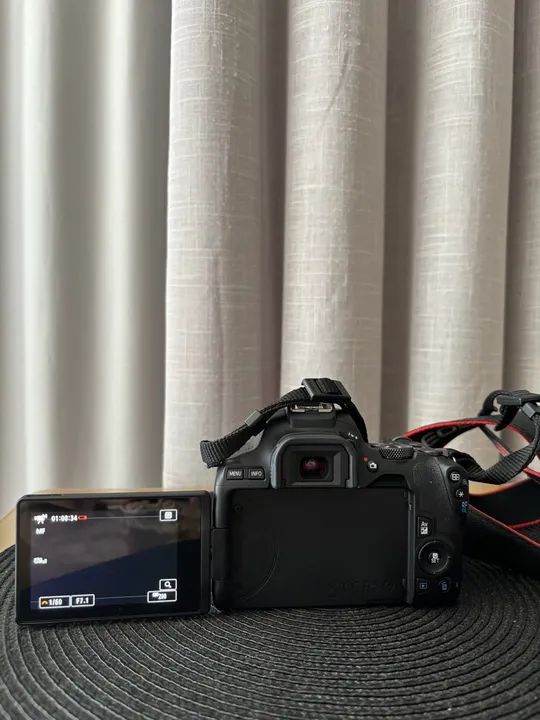 Câmera Canon Rebel Sl3 + acessórios. Parcelo em 5x - Foto 3