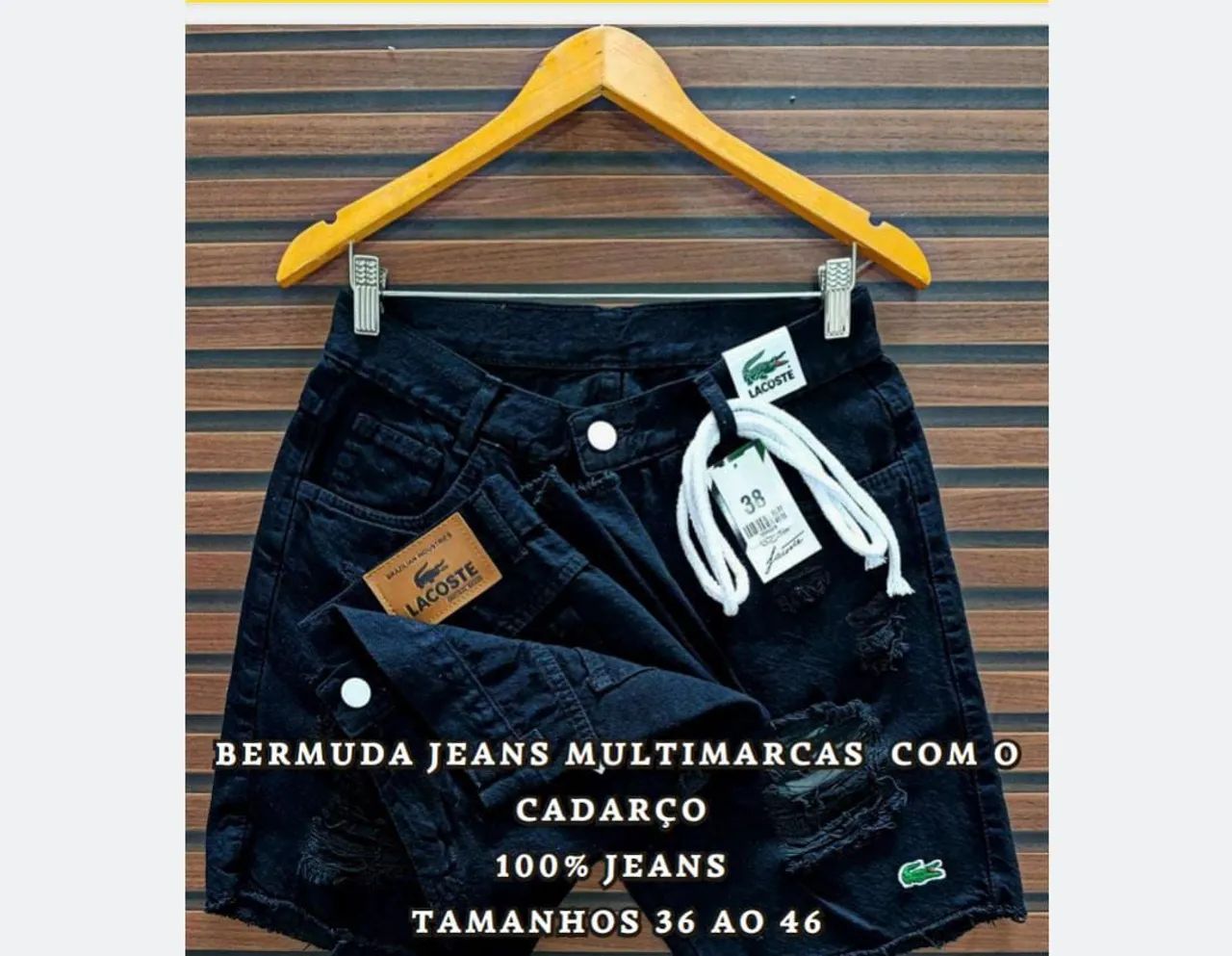 Bermudas jeans 