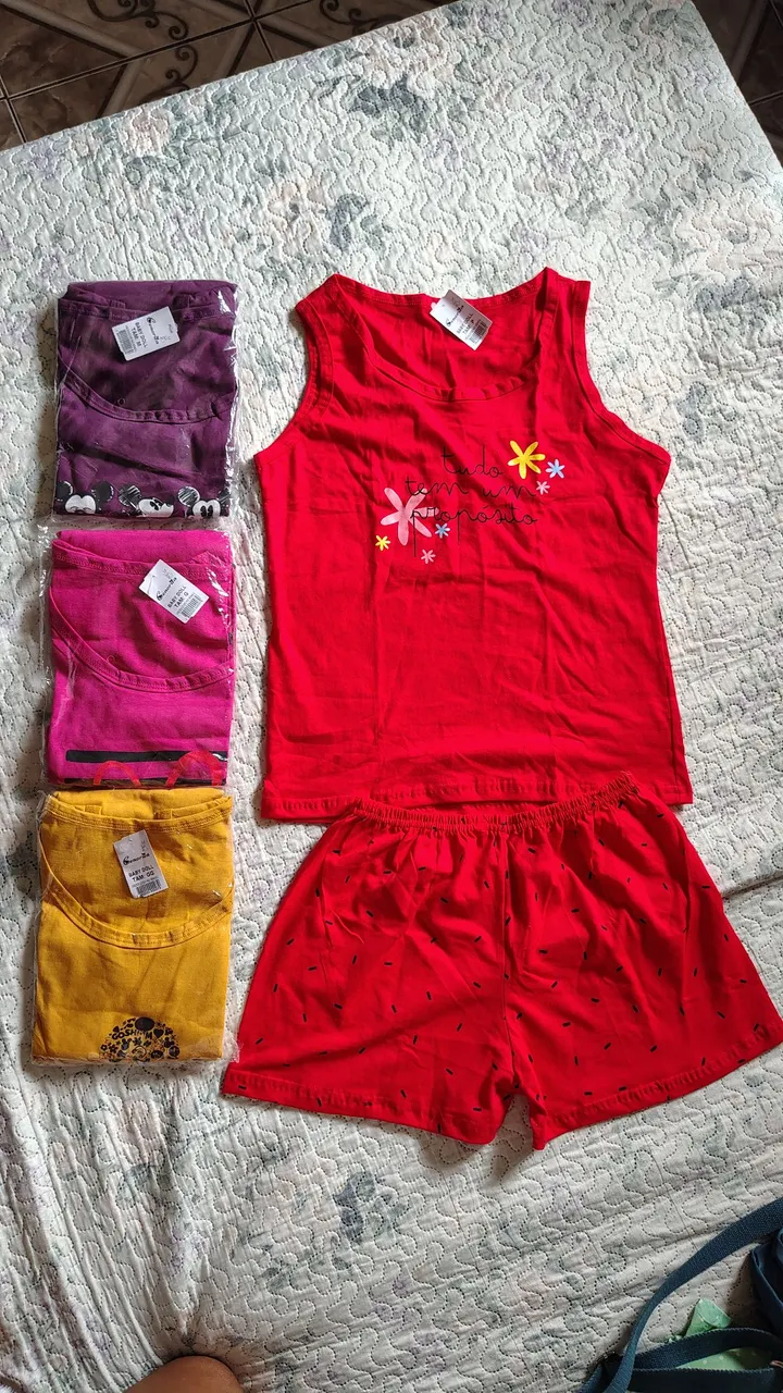 Peças íntimas, Baby Doll, vestidos e muito mais.