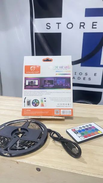 Fita de luz de LED com mudança de cor RGB 3metros - Foto 2