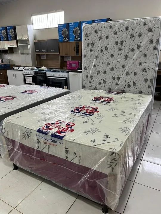 Cama Box Casal Luxo com 10 cm Espuma a melhor da categoria Entrega Palmas e Taquaralto 