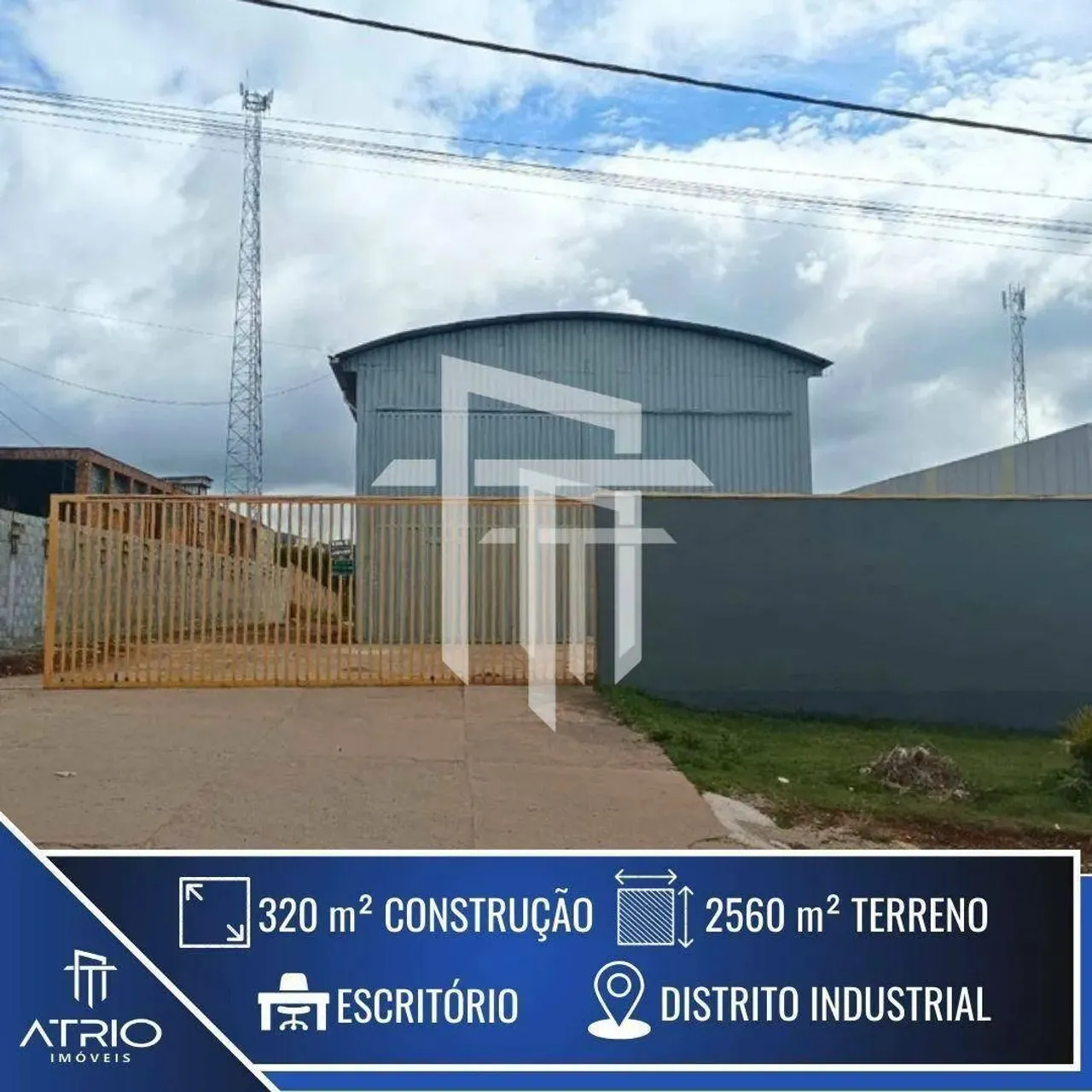 Barracão, 320 m² - venda por R$ 2.500.000,00 ou aluguel por R$ 11.500,00/mês - Distrito In