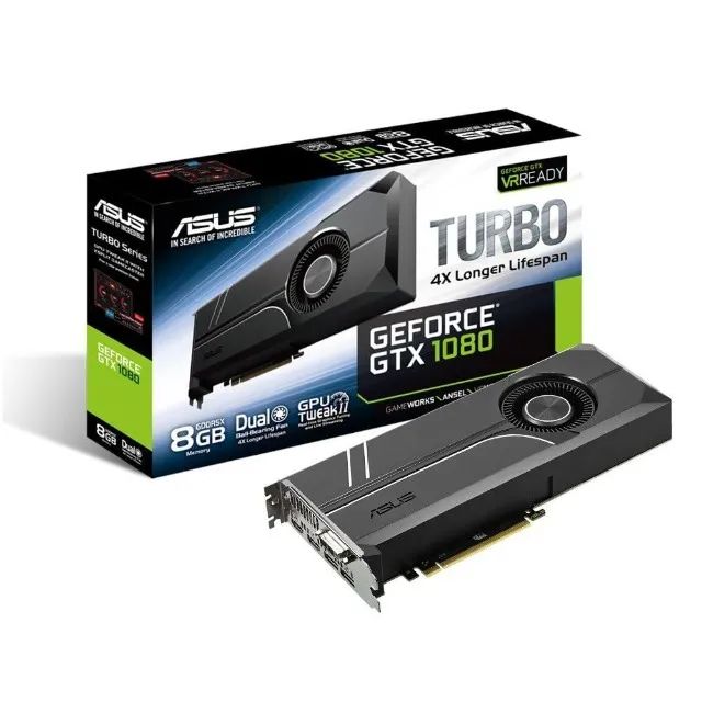 GTX 1080 8GB ASUS TURBO - Placas de Vídeo - Jardim Brasilândia