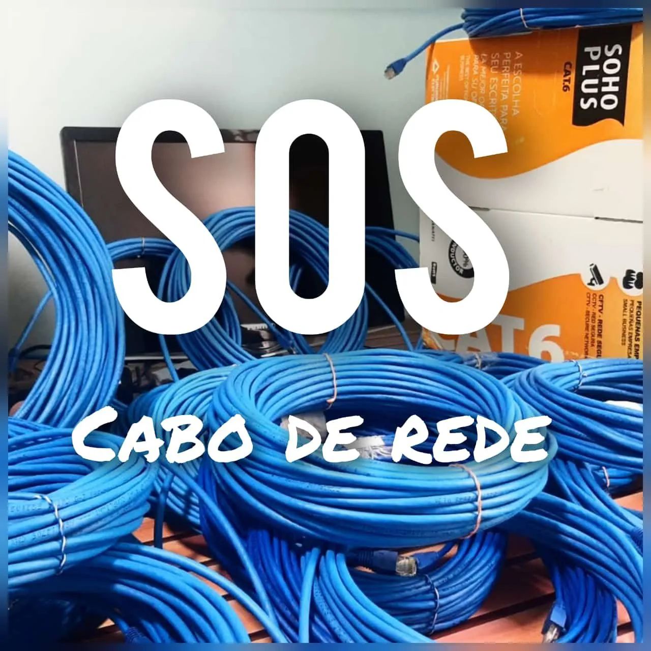 CABO DE REDE INTERNET P/ ROTEADOR, PC GAME, PS4, PS5, XBOX, TV, CAMERAS E IMPRESSORAS  - Foto 2