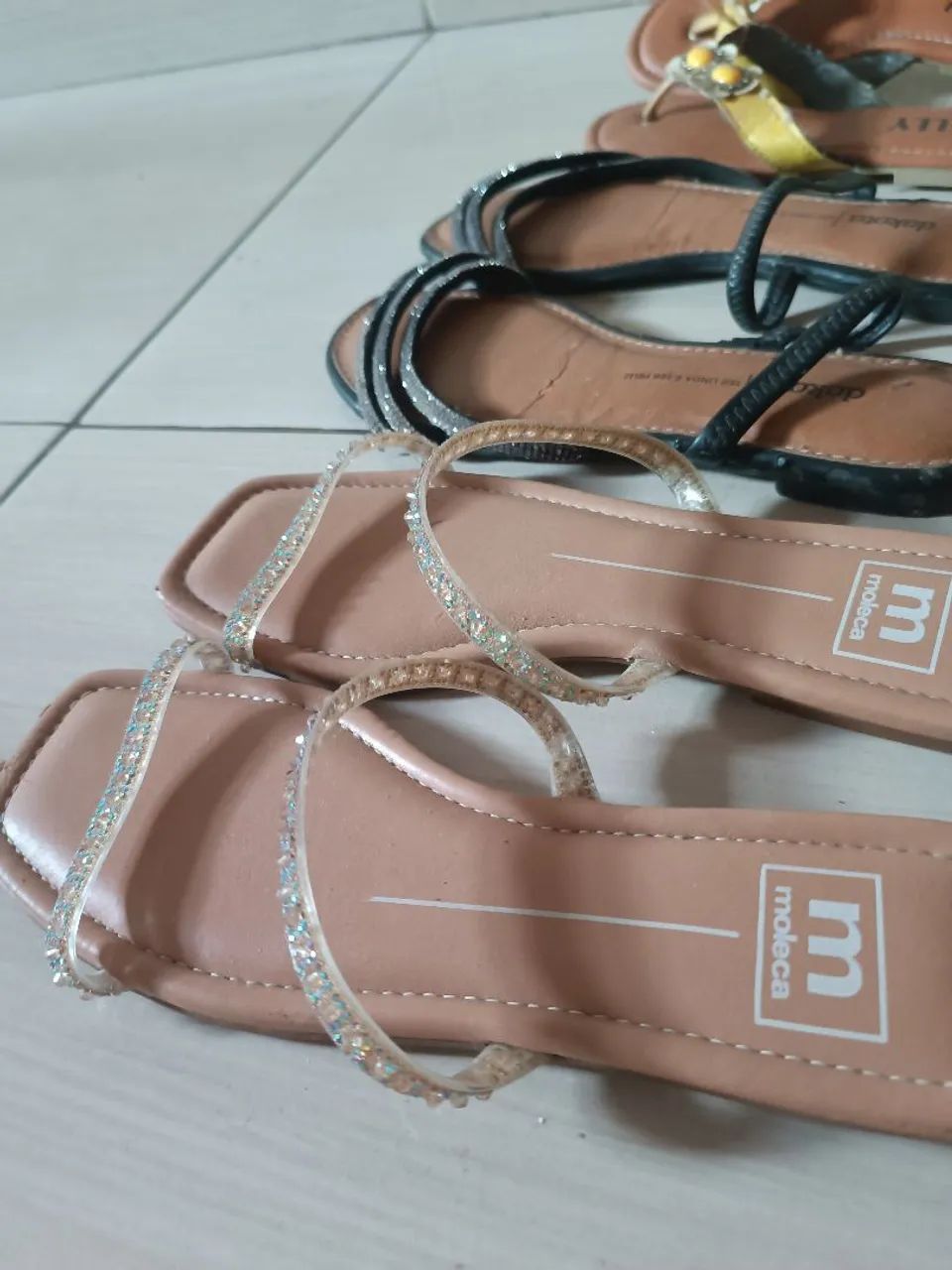 Sandálias rasteirinha  - Foto 2