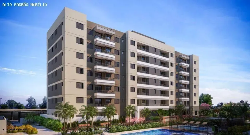 Apartamento para Venda em Marília, Condomínio Edifício Idealle Club House, 3 dormitórios,