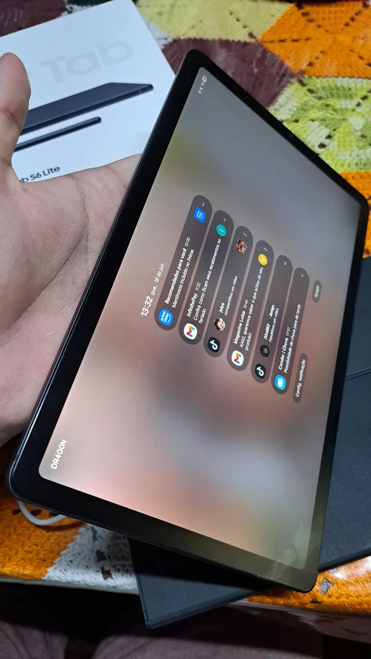 Tab S6 Lite - Somente Venda