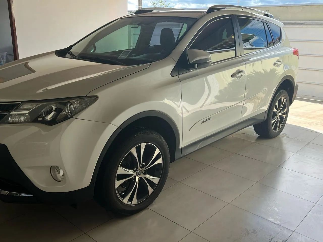 RAV-4  2015 branco pérola 4x4 - Foto 3