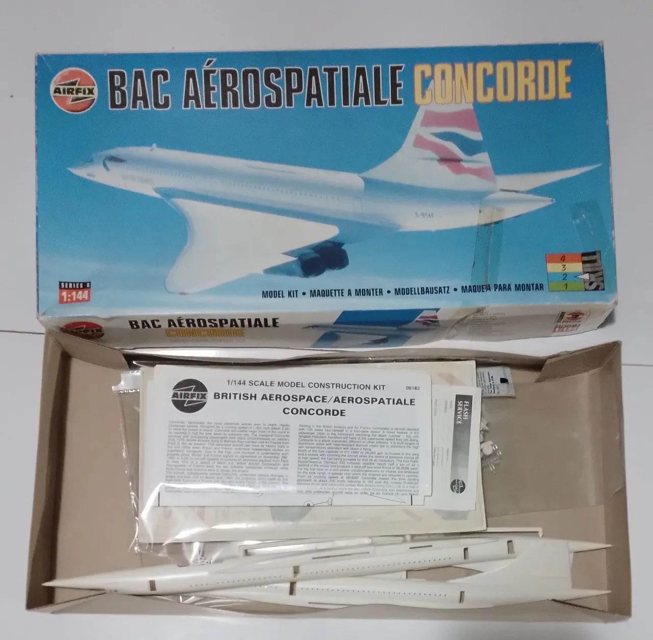 Avião Concorde plastimodelismo - Foto 5