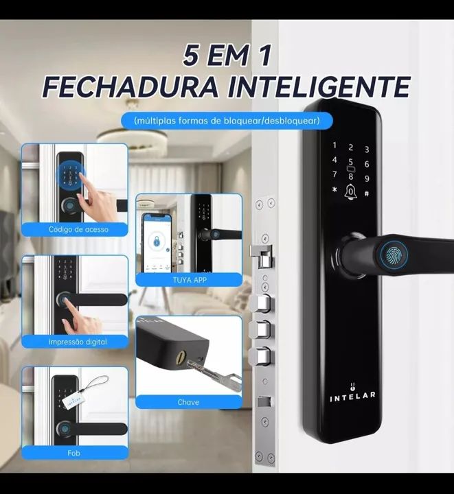 Fechadura Digital Inteligente com Wi-Fi - Foto 2