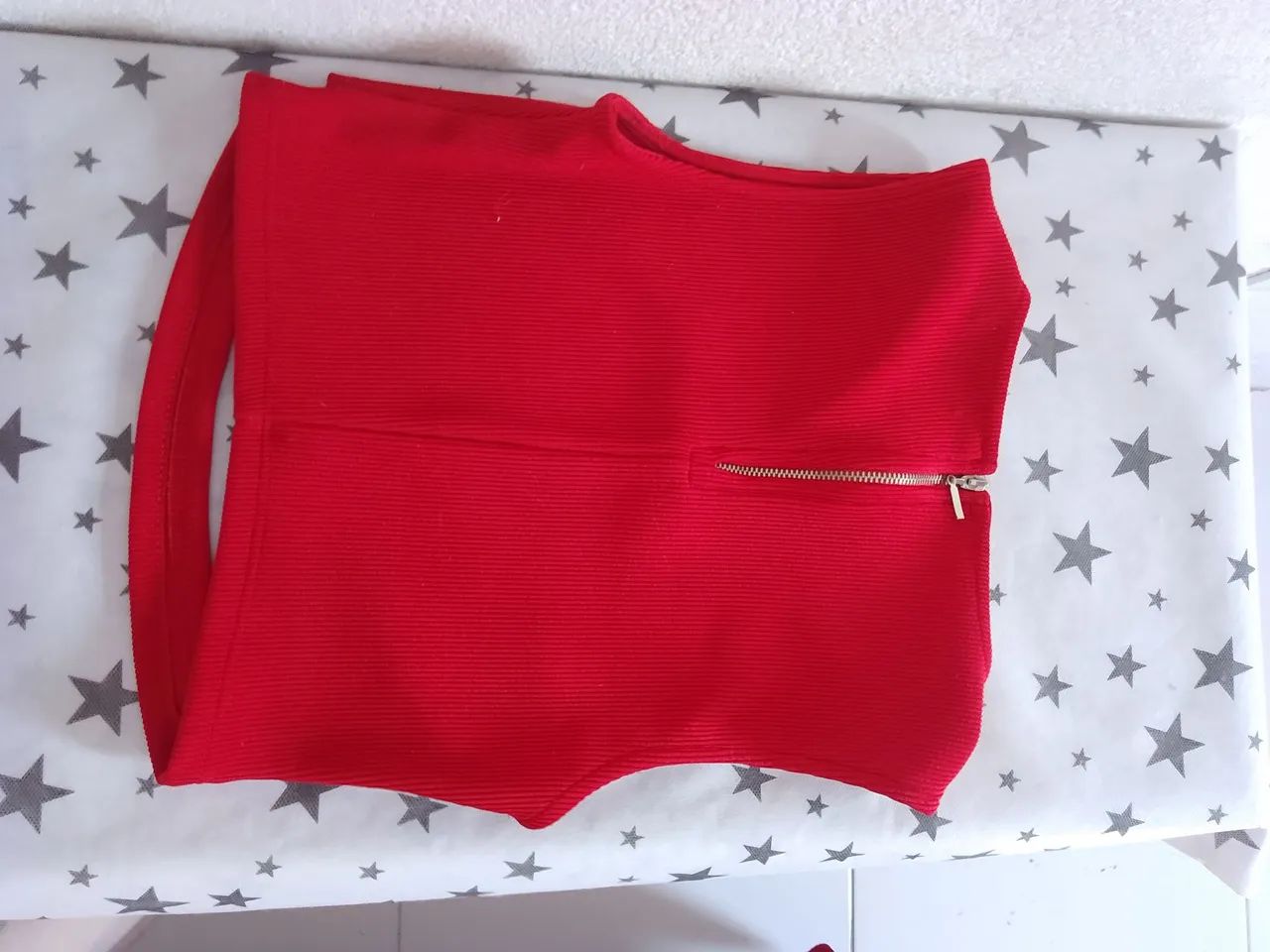 Cropped feminino vermelho  - Foto 2