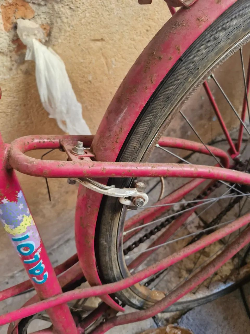 Bicicleta Caloi rosa - Foto 2