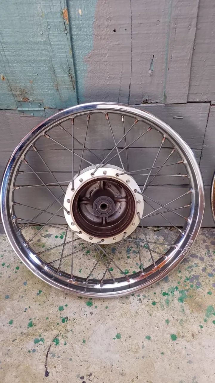 Rodas Raiadas da Cg Fan 125 - Foto 4