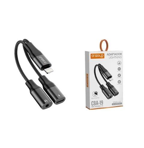 Adaptador Lightning para Fone de Ouvido e Carregamento