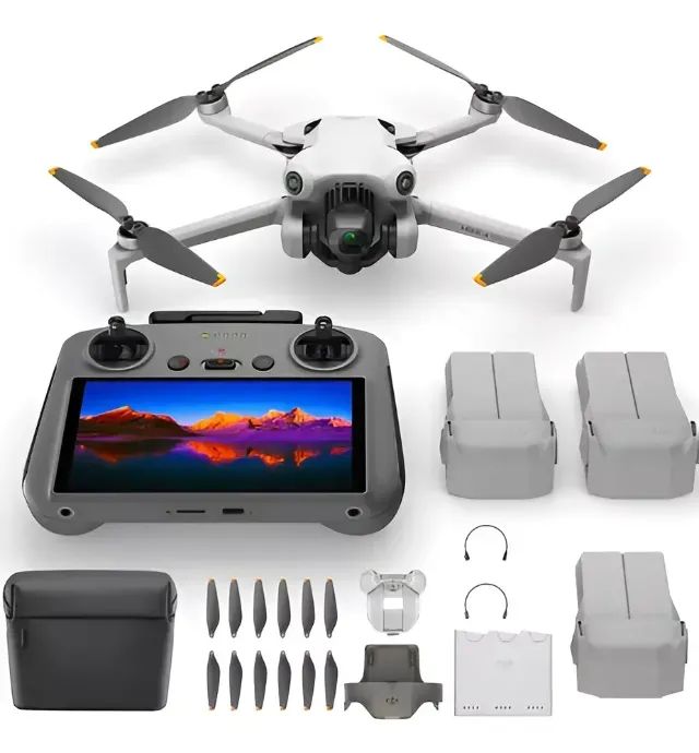 Dji Mini 4 Pro Com tela Fly More Combo (Dji RC 2) -Lacrado