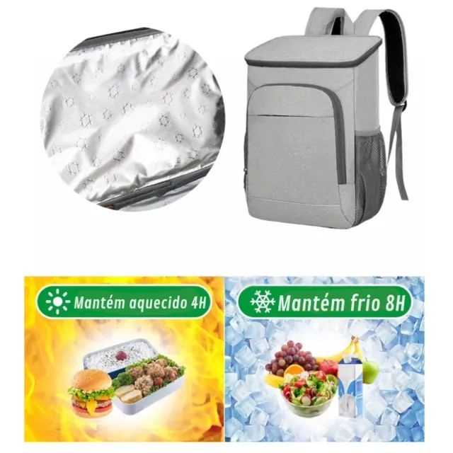 Bolsa Térmica Para Bebida - Grande - Foto 5