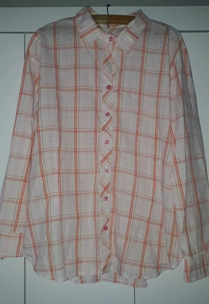 Camisa rosa xadrez