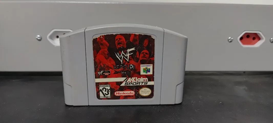 Luta Livre wwf Attitude para Nintendo 64