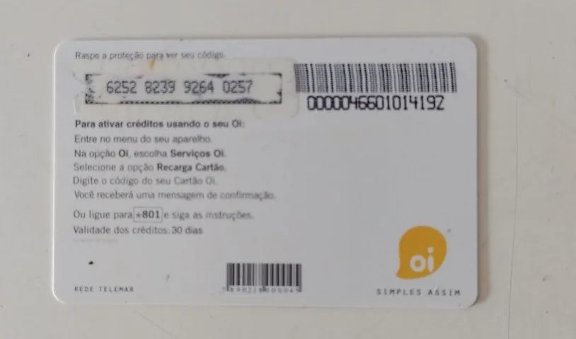 Cartão Oi 10 reais Xuxa, anos 2000, item para colecionador - Foto 2