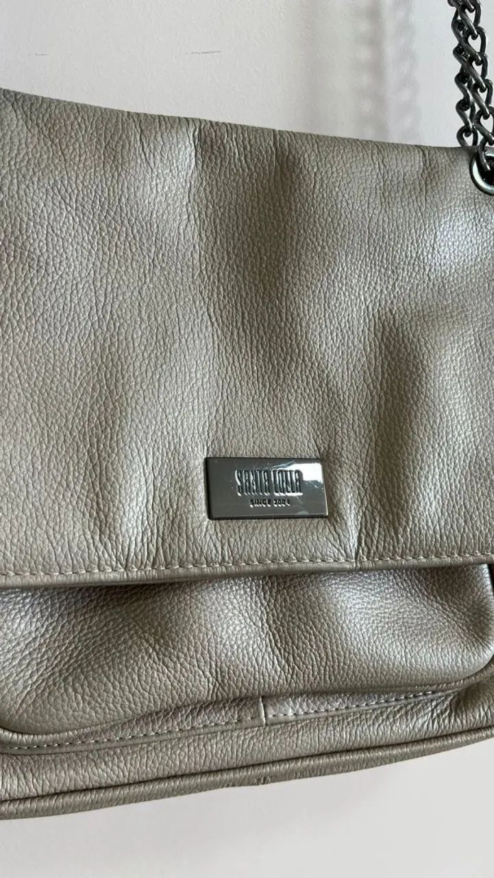 Bolsa de couro Santa Lolla - Foto 4