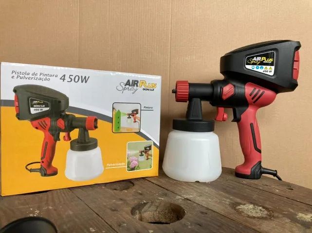 Pistola de Pintura Pulverizadora Air Plus Spray 450W  - Foto 4