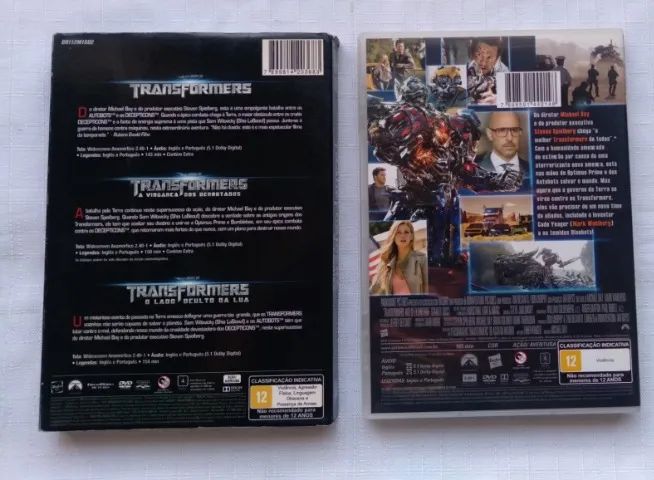 Dvd Coleção Transformers - 4 Filmes (original) - Foto 2