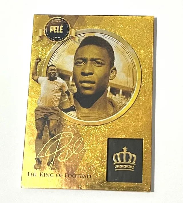 Card Especial do Rei Pelé - Item de Coleção Panini