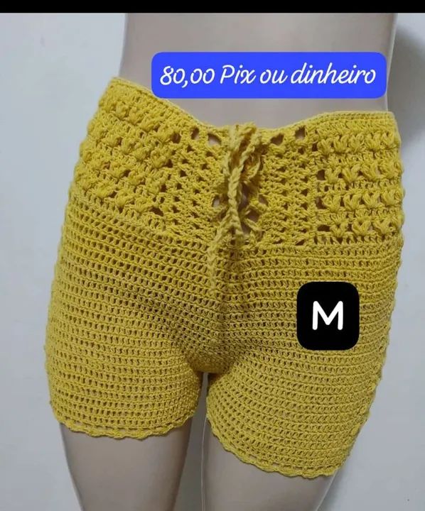Shorts Crochê  - Foto 4