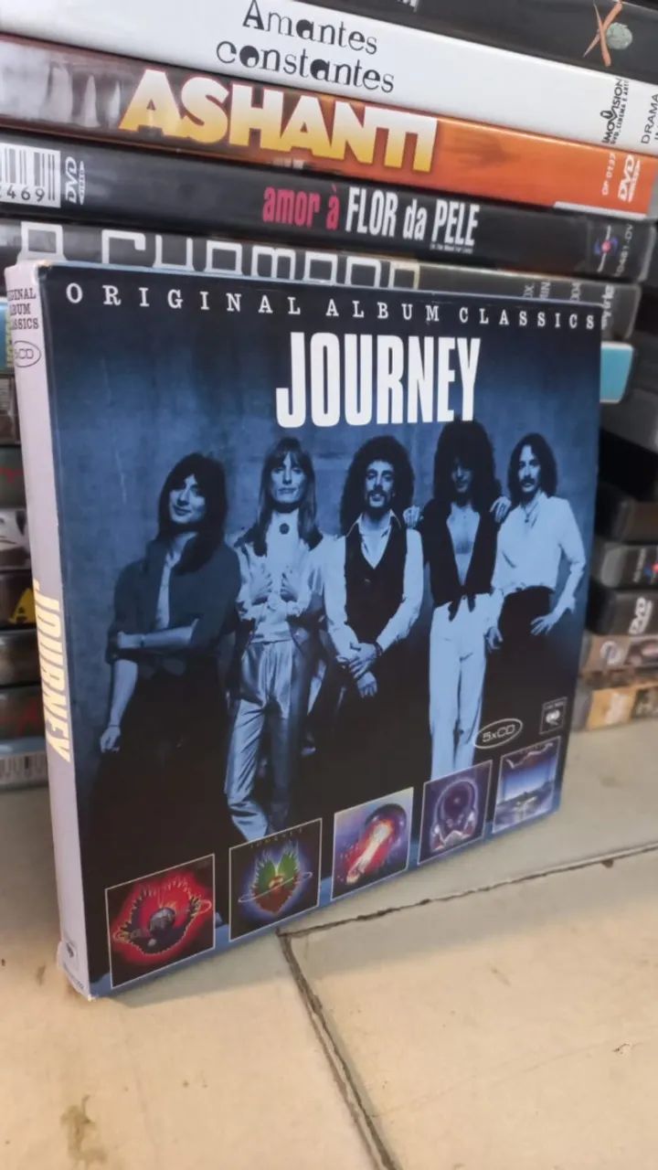 Cd Box Journey - Original Album Classics (box 5cd') Edição Limitada - NOVO- 3 Cds Lacrados