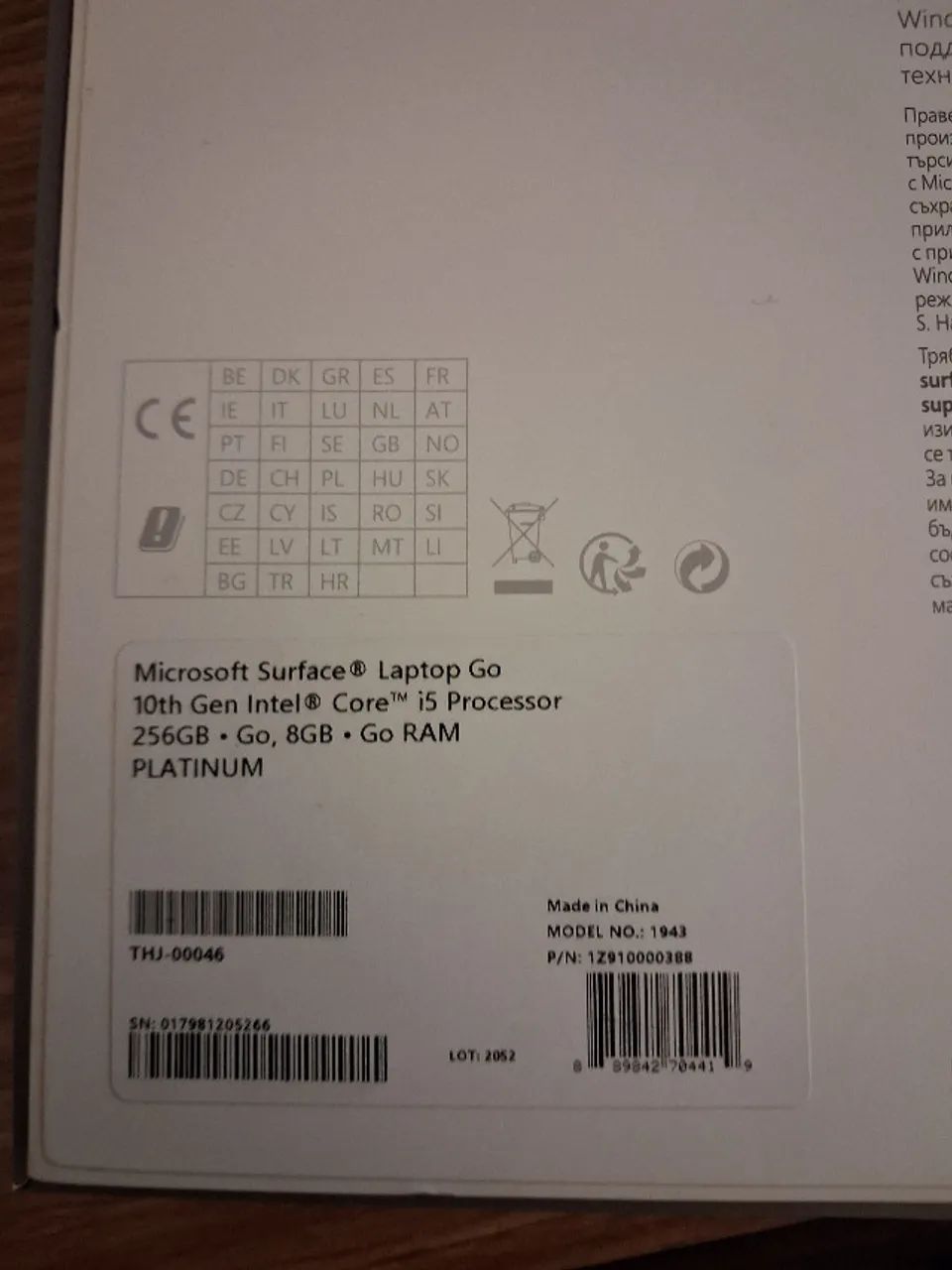 Microsoft Surface Laptop Go - Foto 3
