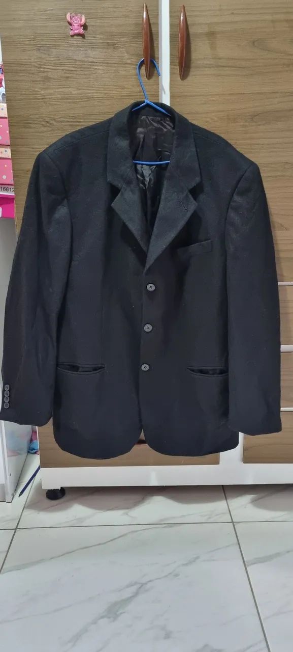 Blaser masculino de Lã tamanho 56