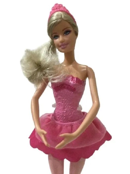 Boneca Barbie E As Sapatilhas Mágicas Bailarina Rosa Ano 2013 - Foto 5