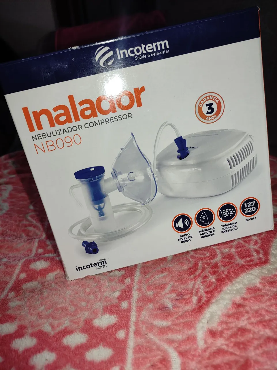 Inalador Nebulizador Compressor Incoterm NB090
