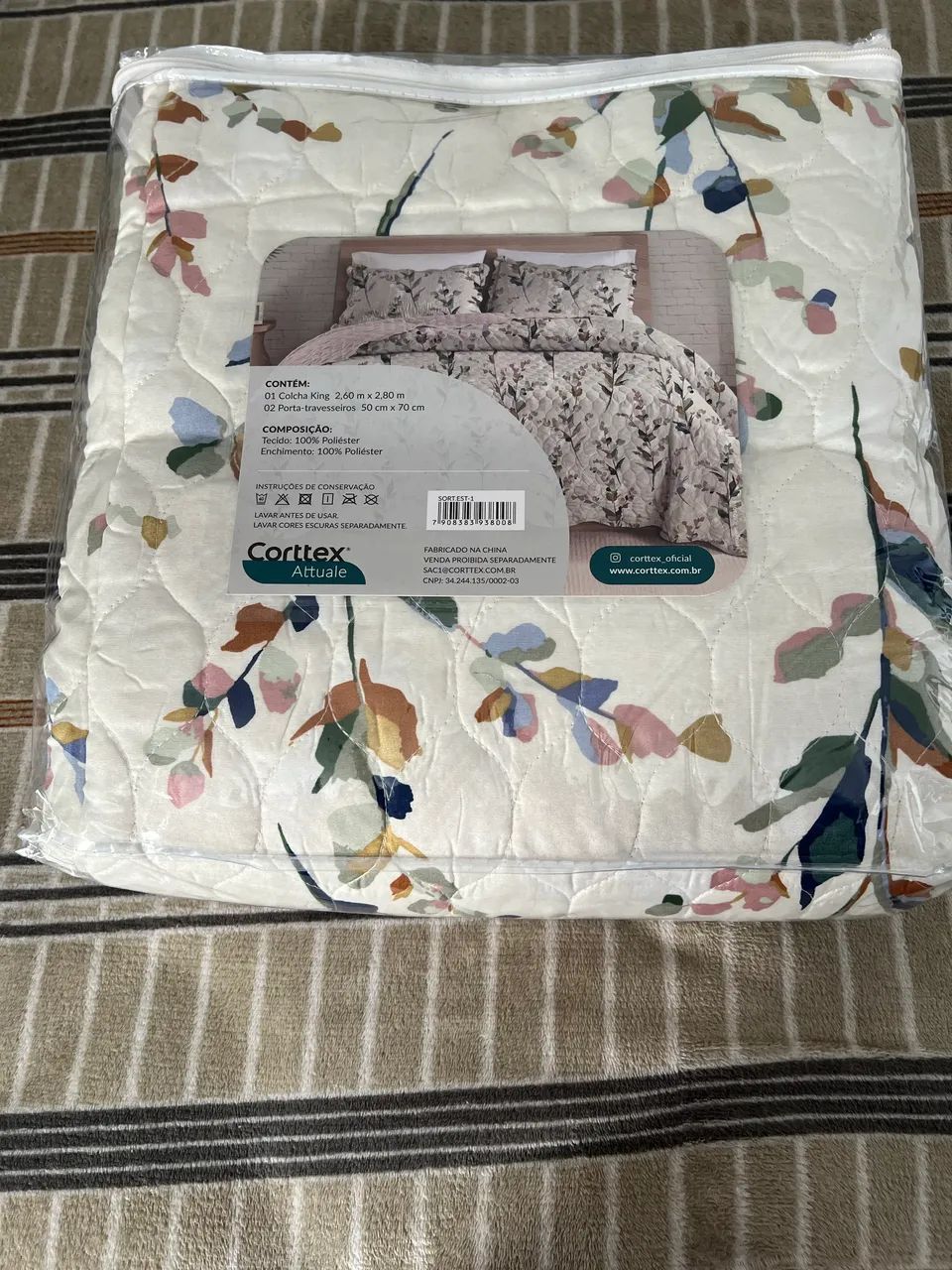 Vende-se colcha acetinada king  - Foto 2