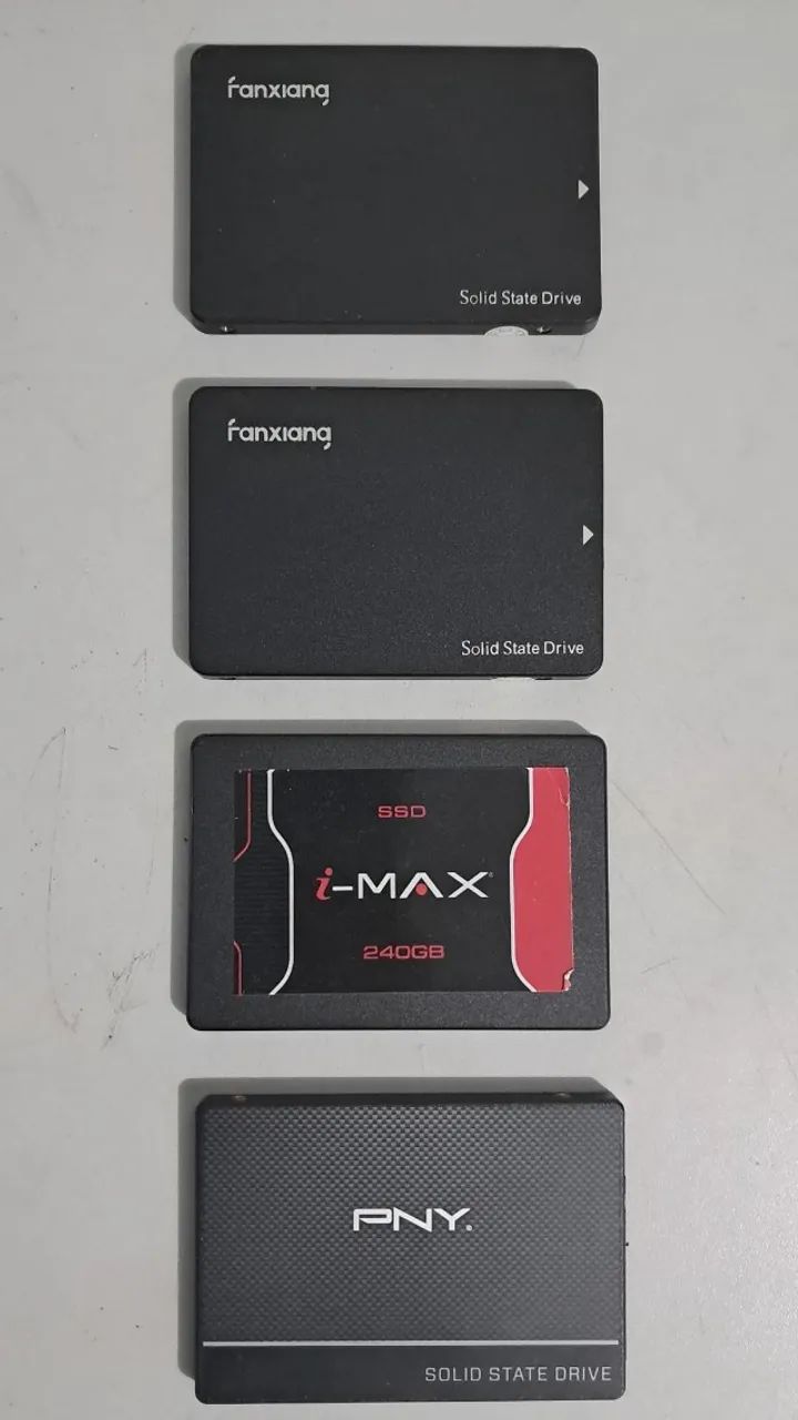 SSD 256/240 gb Usado Funcionando Perfeitamente