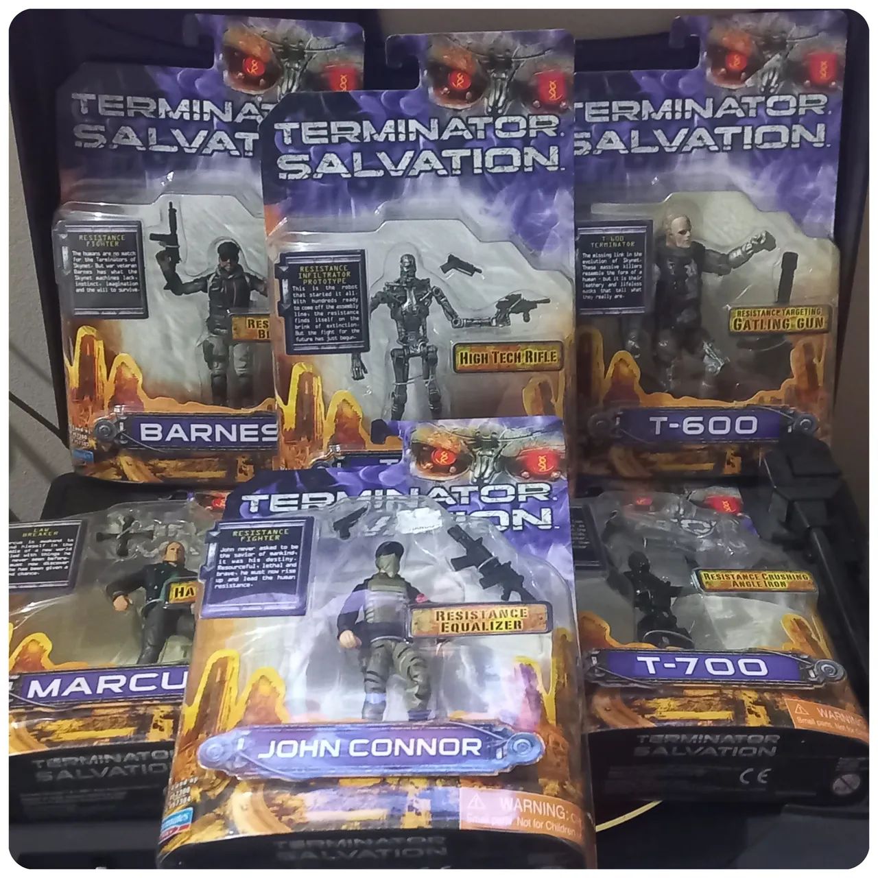 Coleção Action Figures Terminator Salvation