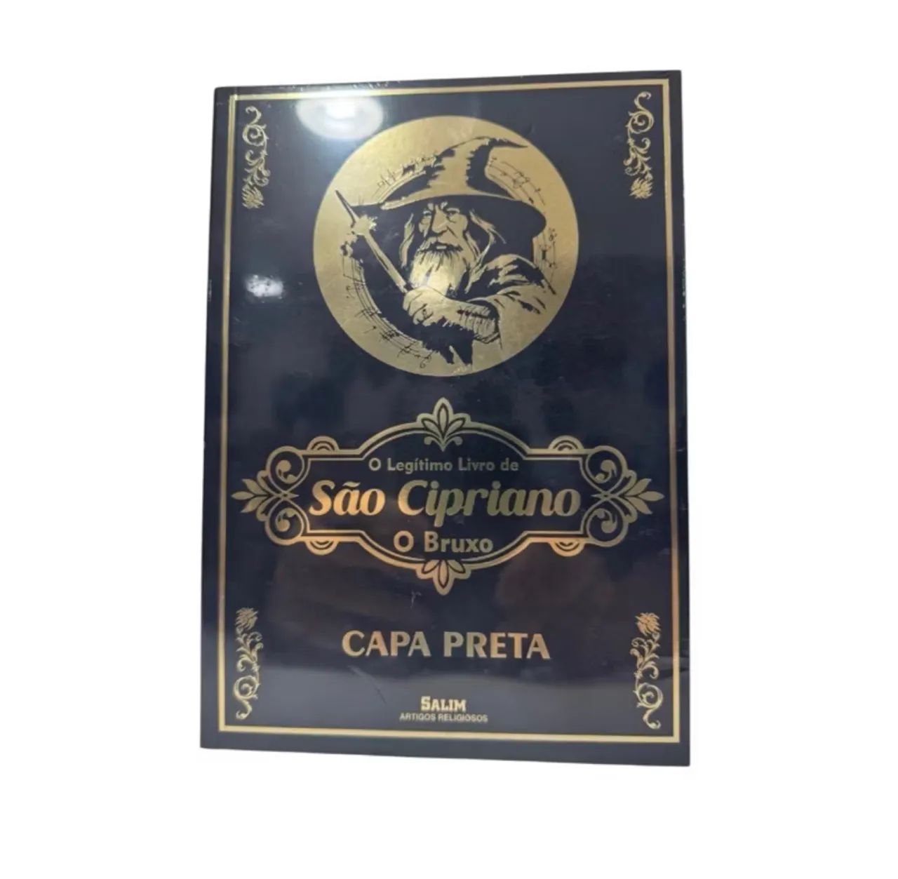 Livro O Legítimo Livro de São Cipriano - Capa Preta