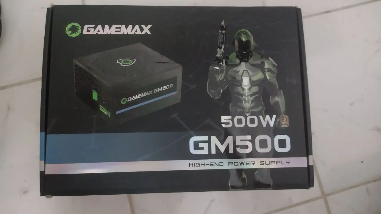 Fonte de Alimentação GameMax GM500 500W - Alta Performance - Foto 3