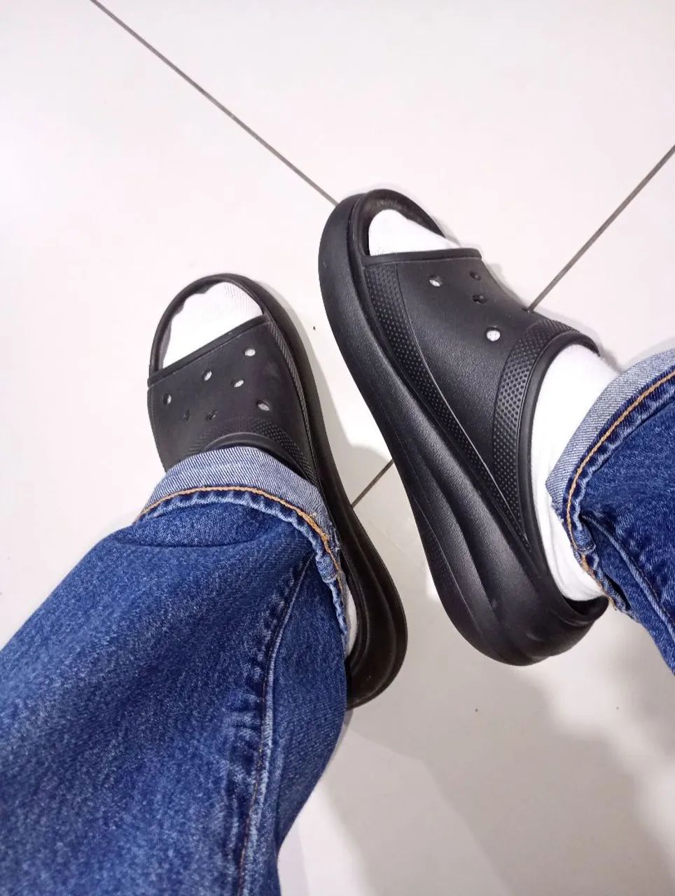 Crocs Slide Crush High Unissex. - Foto 5